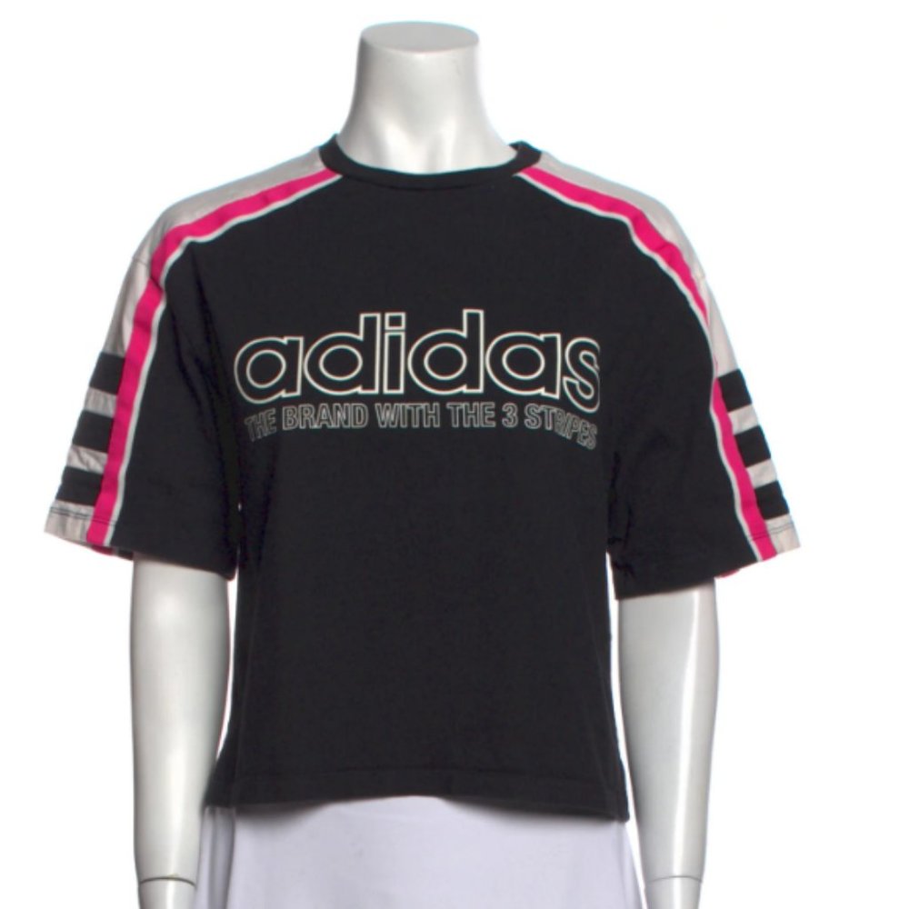 ADIDAS Graphic Print Crew Neck T-Shirt